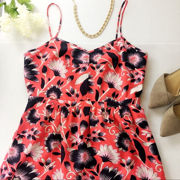J. Crew Factory Dresses & Skirts - J. Crew Pink Floral Dress